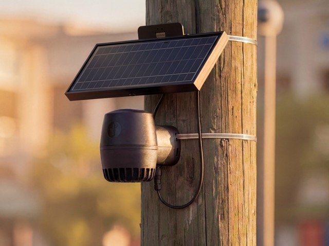 Flock Audio Detection sensor, formerly Raven