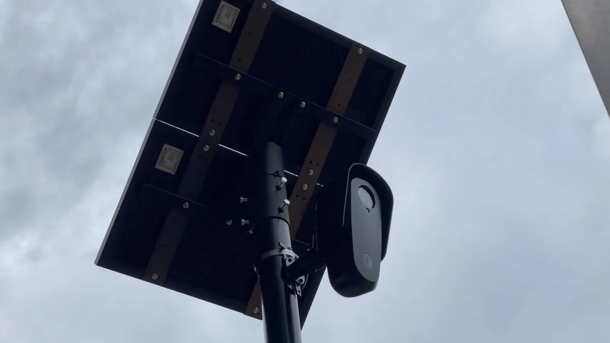 Flock Falcon automated license-plate-reader camera